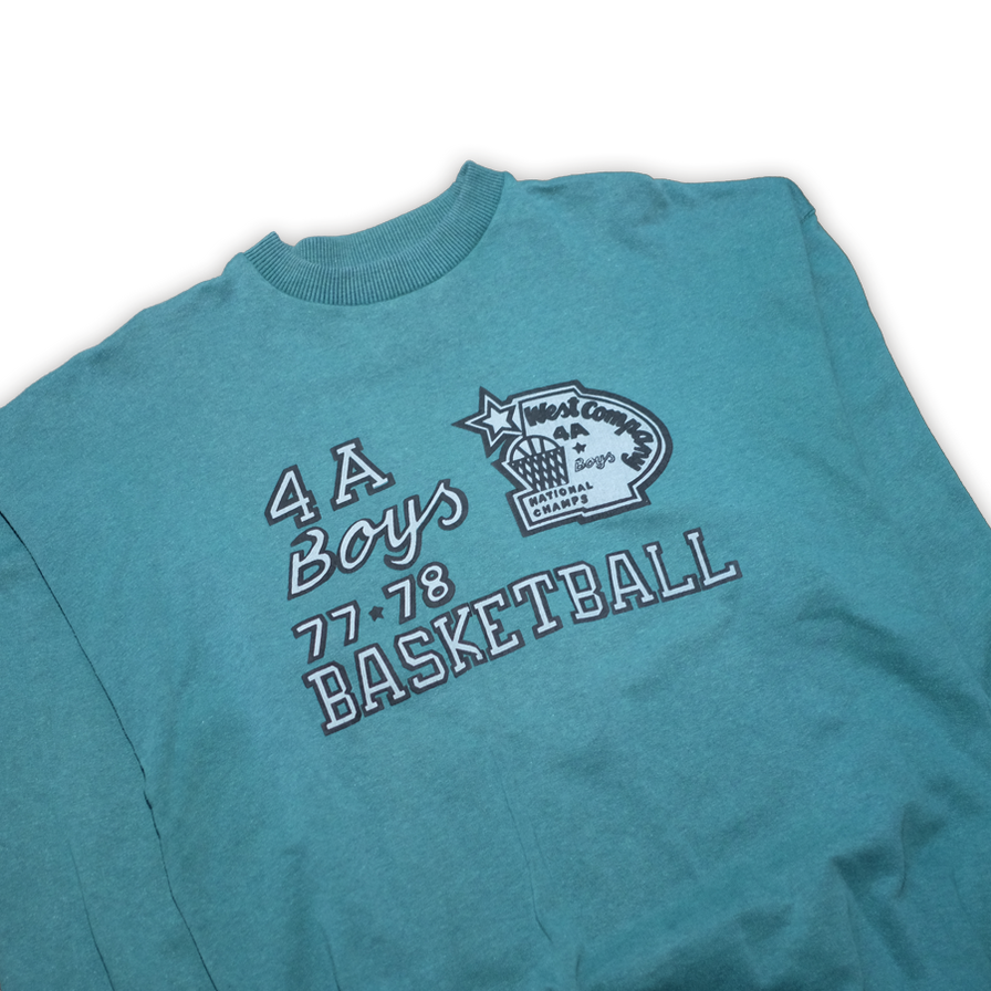 Vintage Basketball Crewneck Large / XLarge - Double Double Vintage