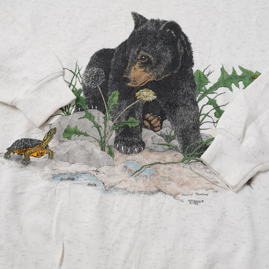 Vintage 1994 Bear Sweater Large