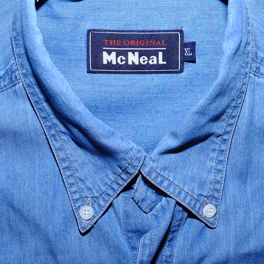 Vintage Bear Denim Shirt XLarge - Double Double Vintage