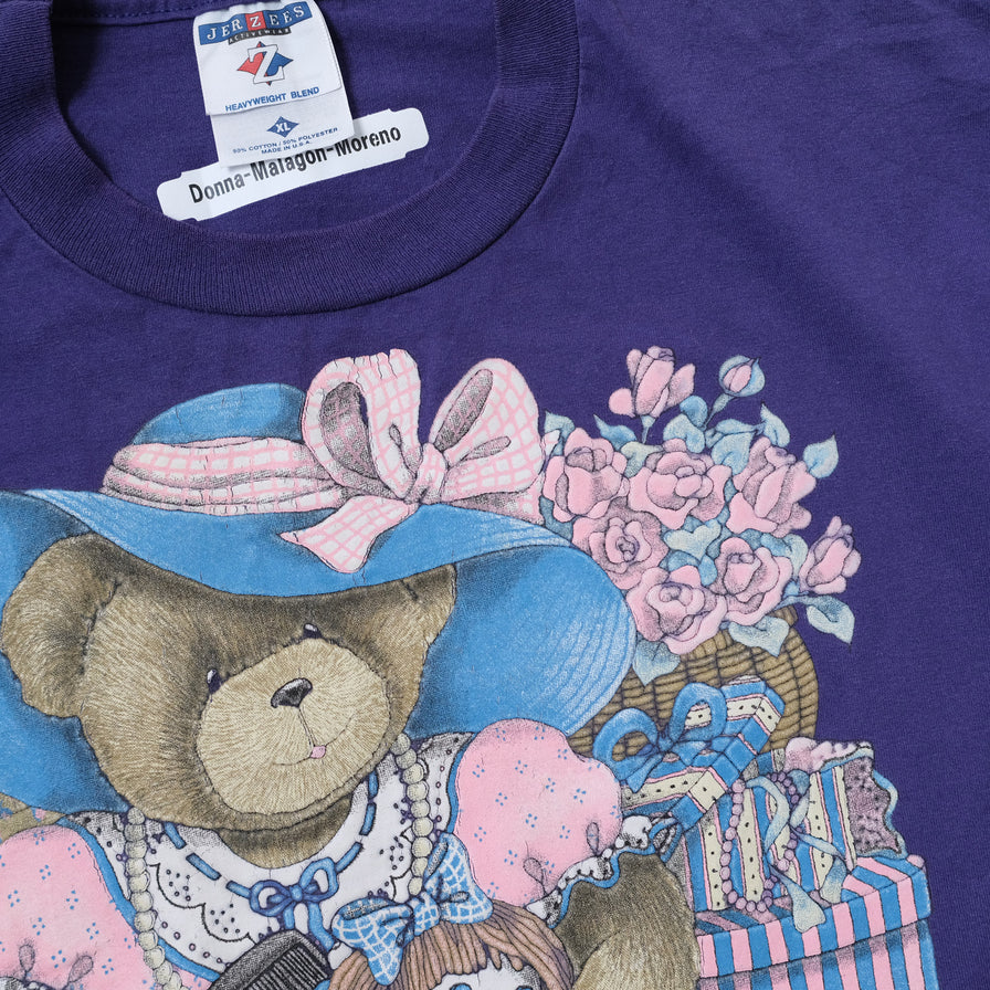 Vintage Teddy Bear T-Shirt XLarge