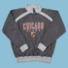 Vintage Chicago Bears Q-Zip Sweater Large / XLarge