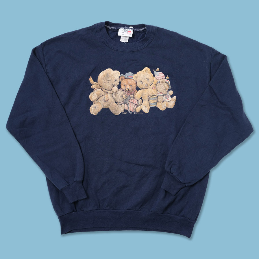 Vintage Teddy Bear Sweater Large / XLarge