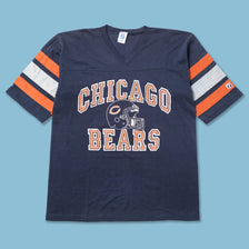 Vintage Chicago Bears V-Neck T-Shirt XLarge