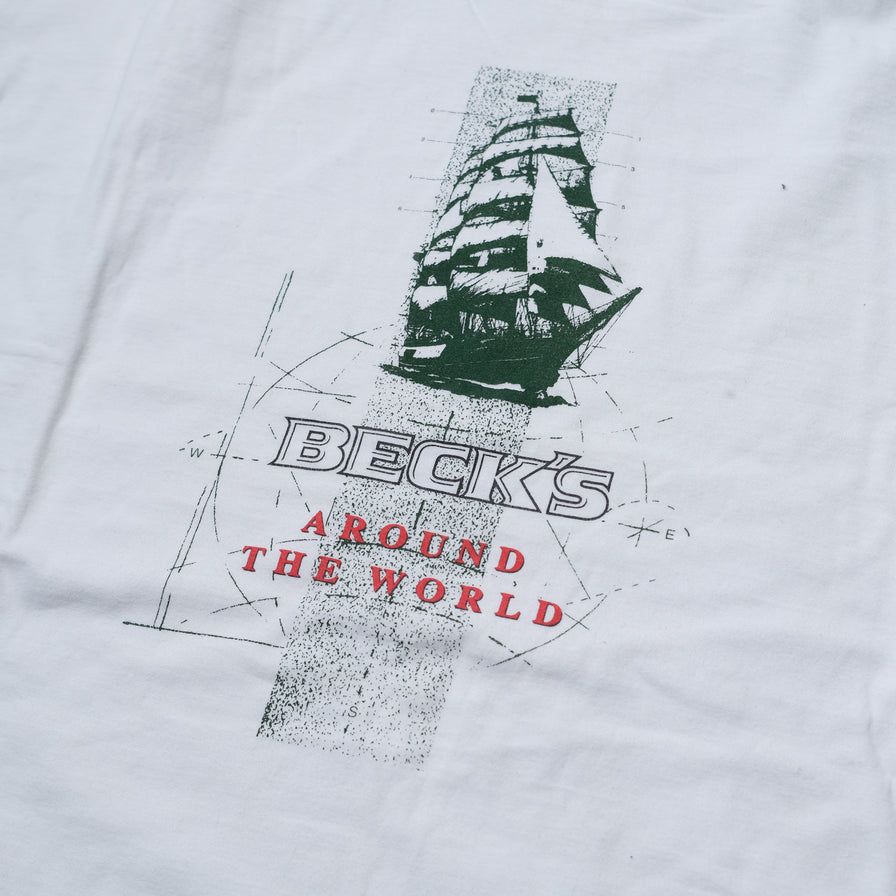 Vintage Becks T-Shirt Large / XLarge