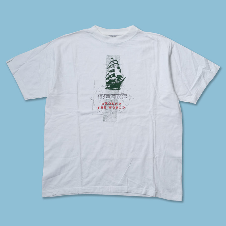 Vintage Becks T-Shirt Large / XLarge