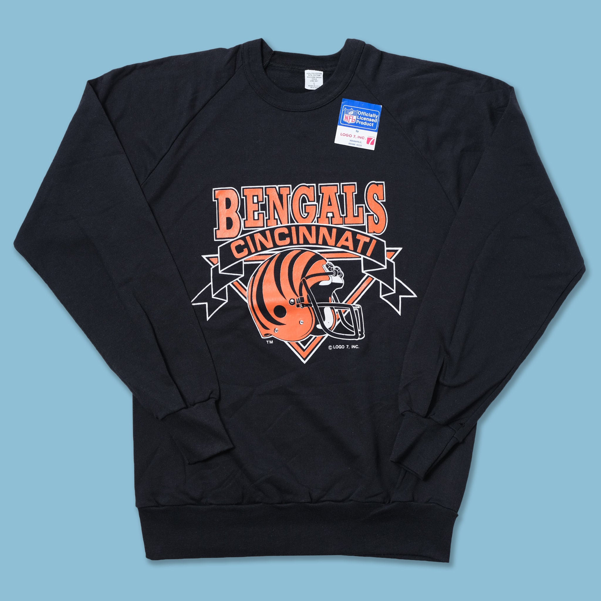 Vintage Deadstock Cincinnati Bengals Sweater