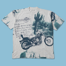 Vintage Motor Cycle T-Shirt Medium / Large