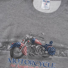 Vintage Motorcycle Sweater XLarge