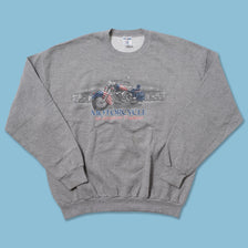 Vintage Motorcycle Sweater XLarge