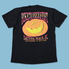 Vintage Biketober Fest Daytona T-Shirt Large