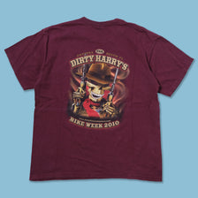 Dirty Harry's Bike Week T-Shirt Large