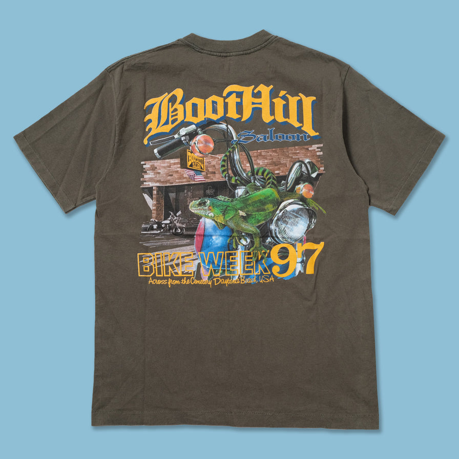 Vintage 1997 Boot Hill Bike Week T-Shirt Large