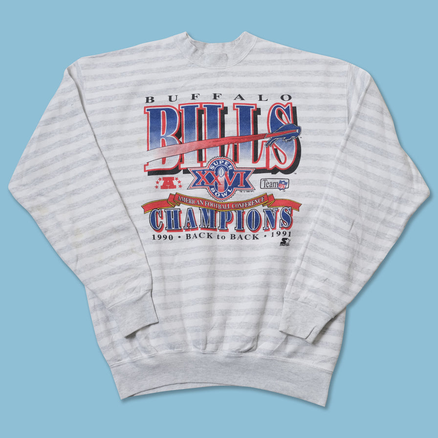 Vintage 1991 Buffalo Bills Back to Back Sweater XLarge