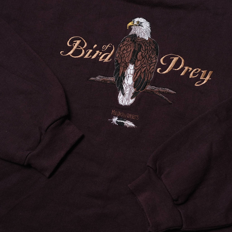 Vintage Bird Prey Eagle Sweater XLarge
