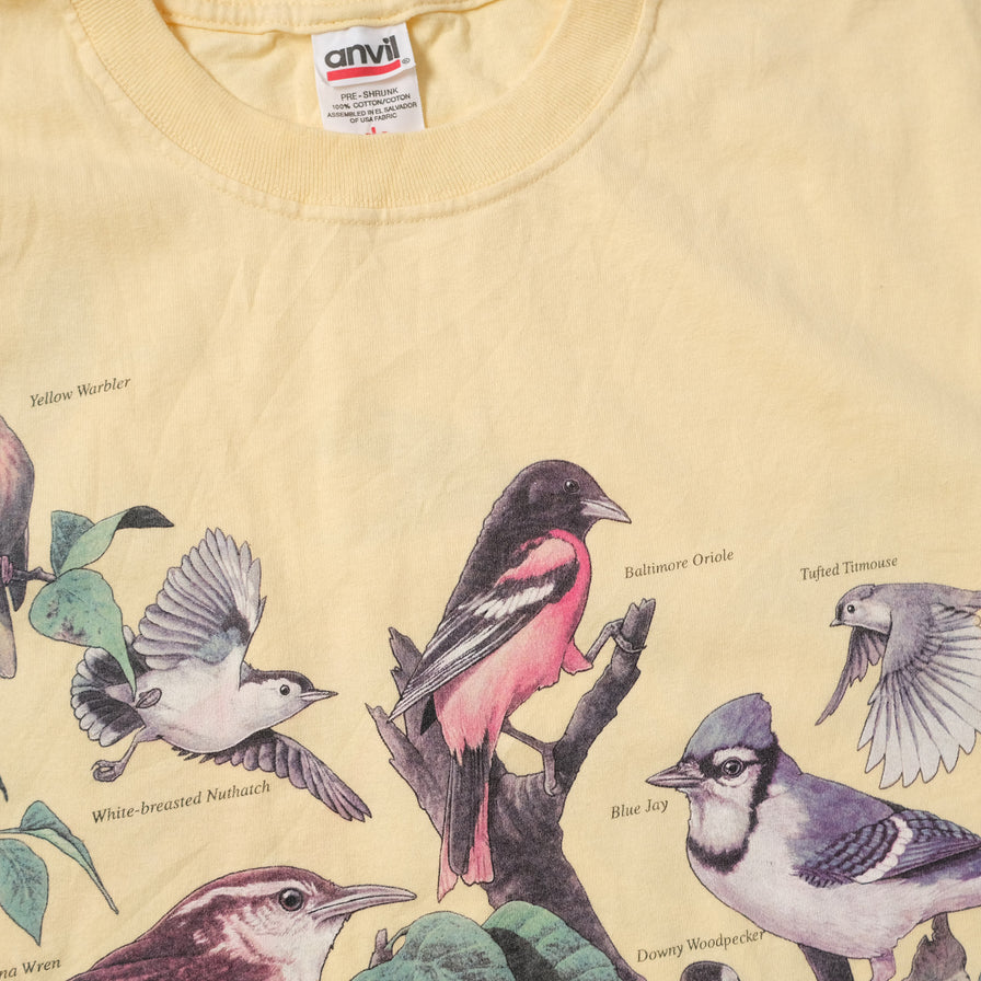 Vintage 2000 Birds T-Shirt Large