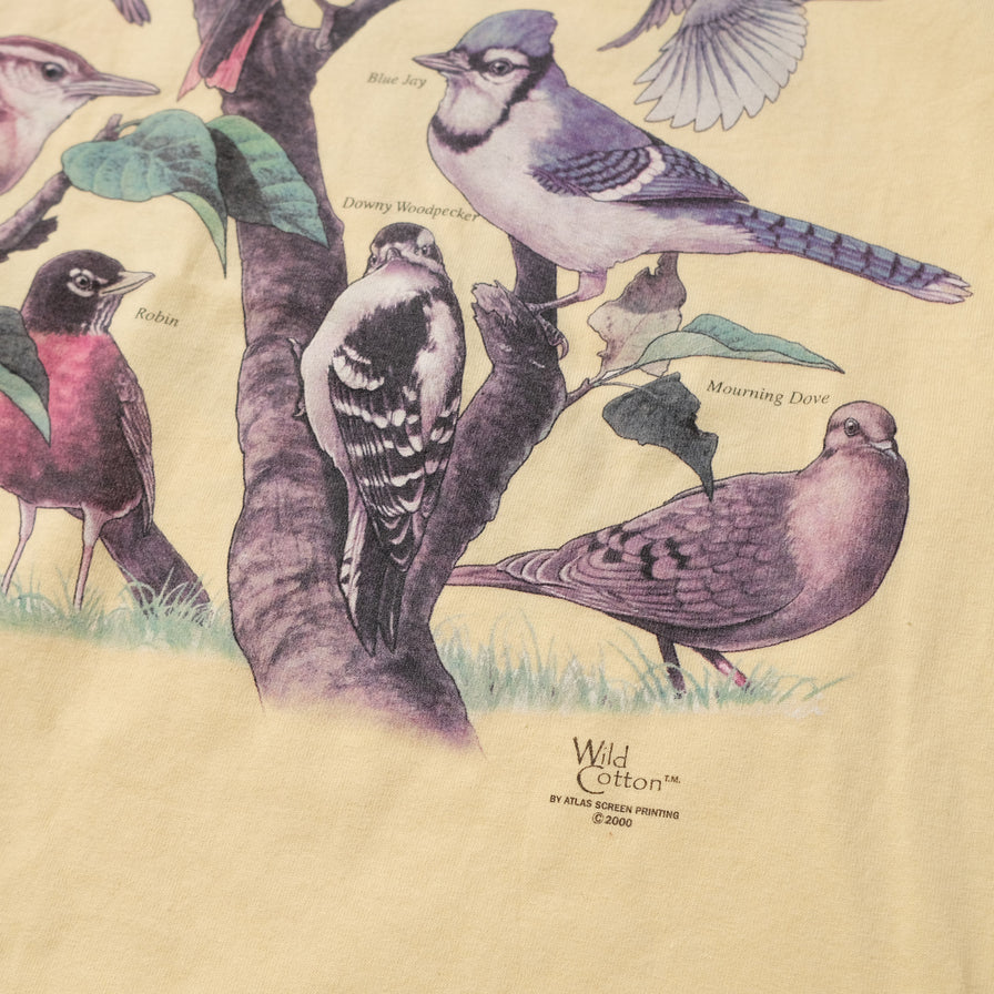 Vintage 2000 Birds T-Shirt Large