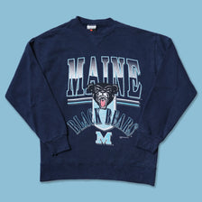 Vintage 1993 Maine Black Bears Sweater Medium