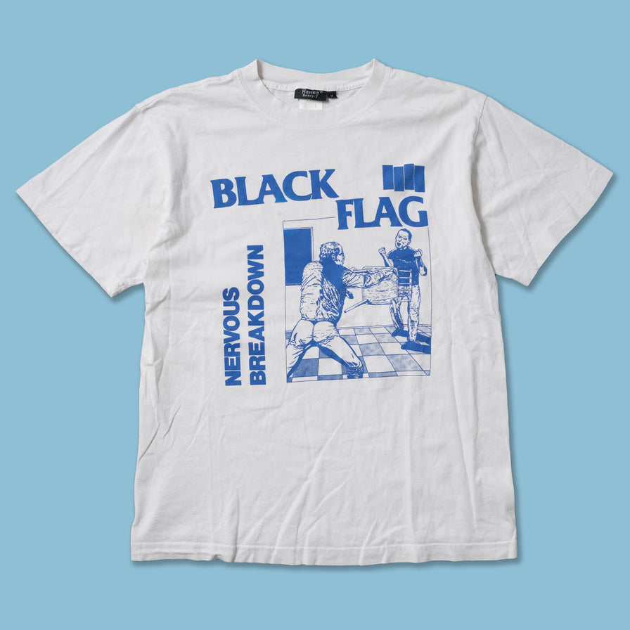 2000s Black Flag T Shirt Small Medium Double Double Vintage
