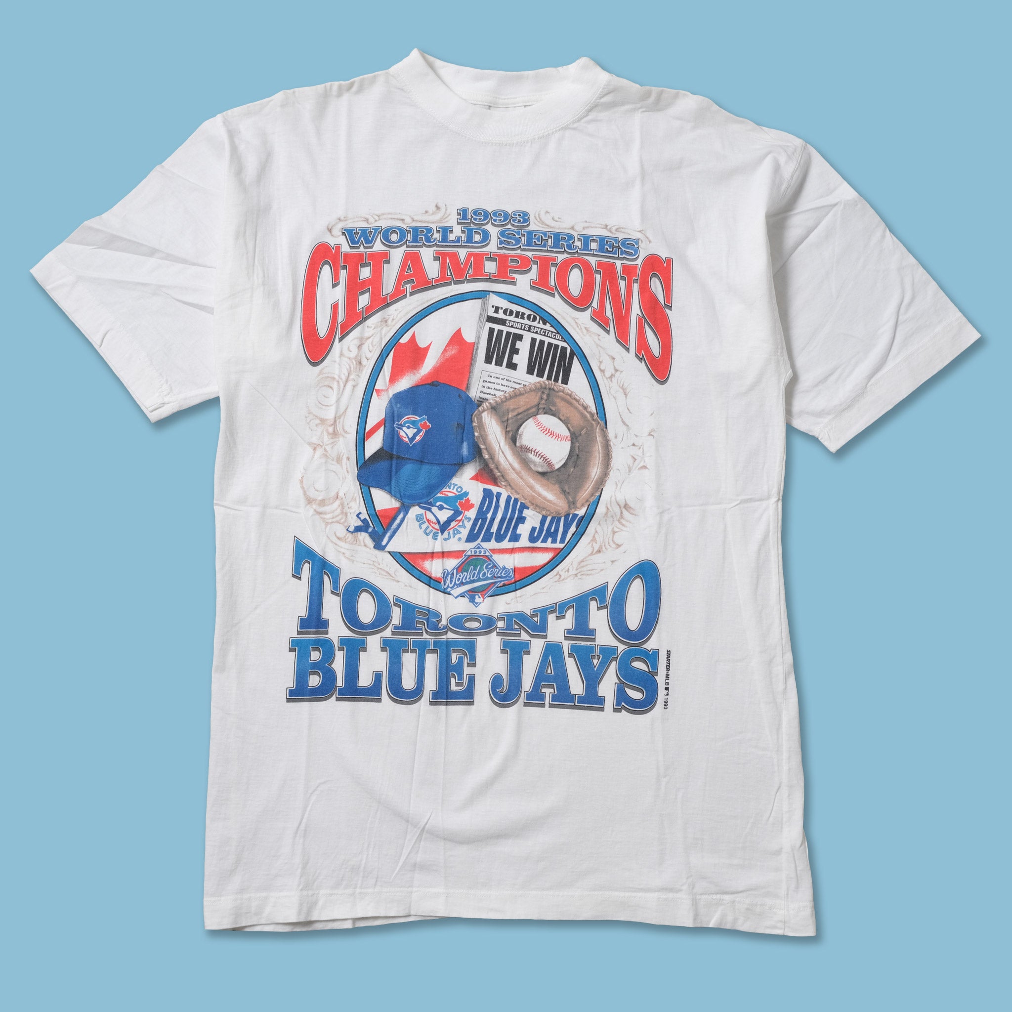 Vintage 1993 Toronto Blue Jays T-Shirt Medium / Large