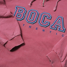 Vintage Boca Hooded Q-Zip Sweater Large / XLarge