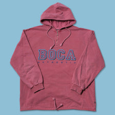 Vintage Boca Hooded Q-Zip Sweater Large / XLarge