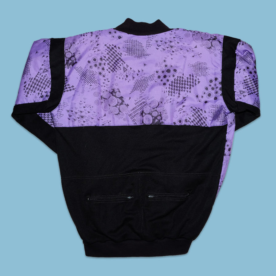 Vintage Pattern Bomber Jacket XLarge - Double Double Vintage