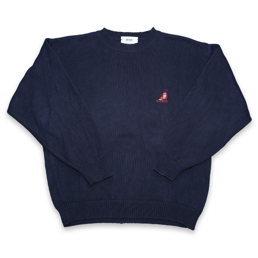 Vintage Hugo Boss Knit Sweater Medium / Large - Double Double Vintage