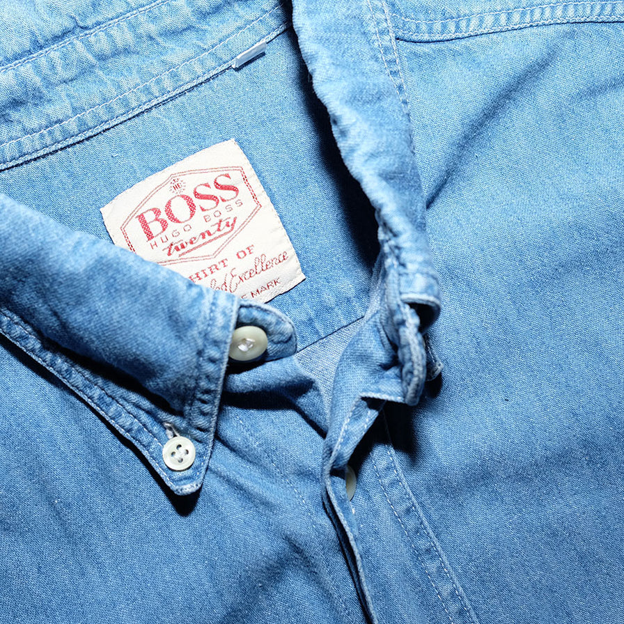 Vintage Hugo Boss Denim Shirt XLarge - Double Double Vintage