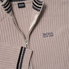 Vintage Hugo Boss Knit Jacket Large