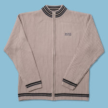 Vintage Hugo Boss Knit Jacket Large
