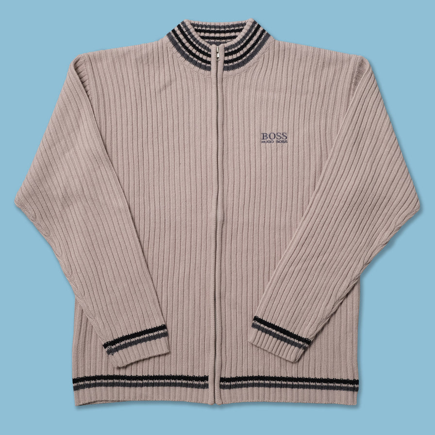 Hugo boss sweater jacket hotsell