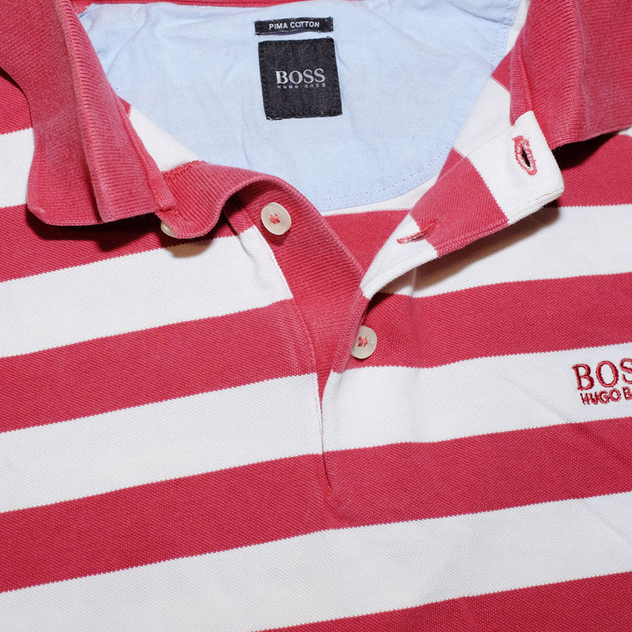 Vintage Hugo Boss Polo Shirt Small - Double Double Vintage