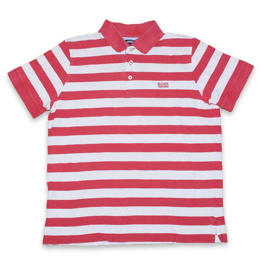 Vintage Hugo Boss Polo Shirt Small - Double Double Vintage