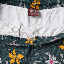 Vintage Hugo Boss Floral Shorts Large
