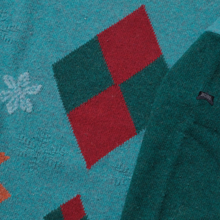 Vintage Hugo Boss Knit Sweater XLarge