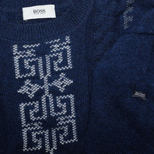 Vintage Hugo Boss Knit Sweater Large / XLarge - Double Double Vintage