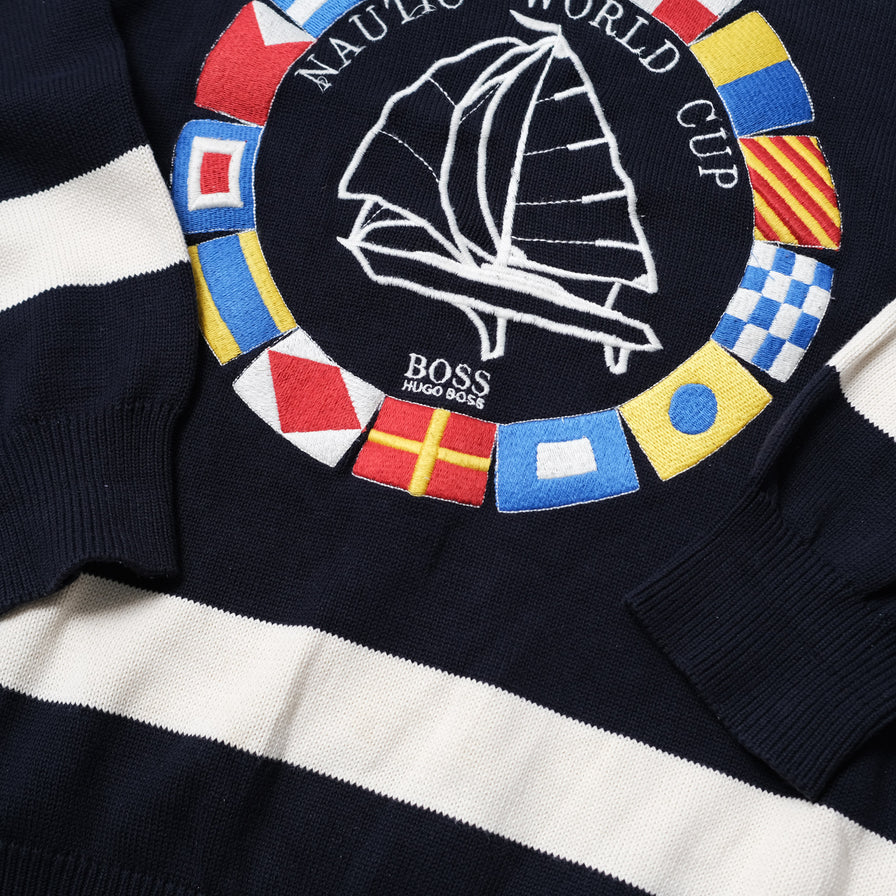 Vintage Hugo Boss Sailing Sweater XLarge