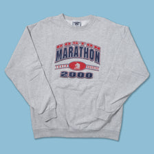 Vintage 2000 Boston Marathon Sweater XLarge