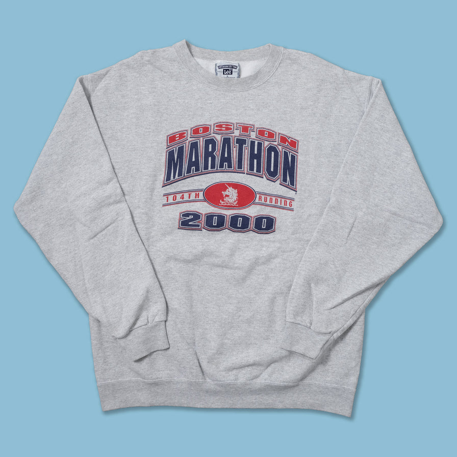 Vintage 2000 Boston Marathon Sweater XLarge