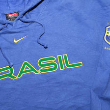 Vintage Nike Brasil Hoody Medium / Large