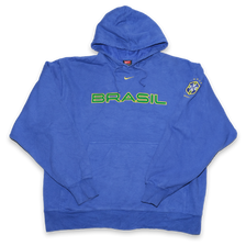 Vintage Nike Brasil Hoody Medium / Large