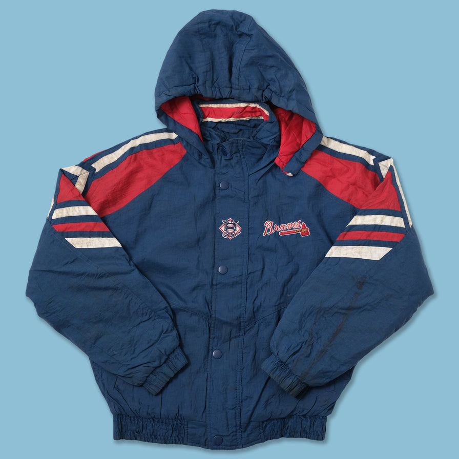 Vintage Starter Atlanta Braves Padded Jacket Medium