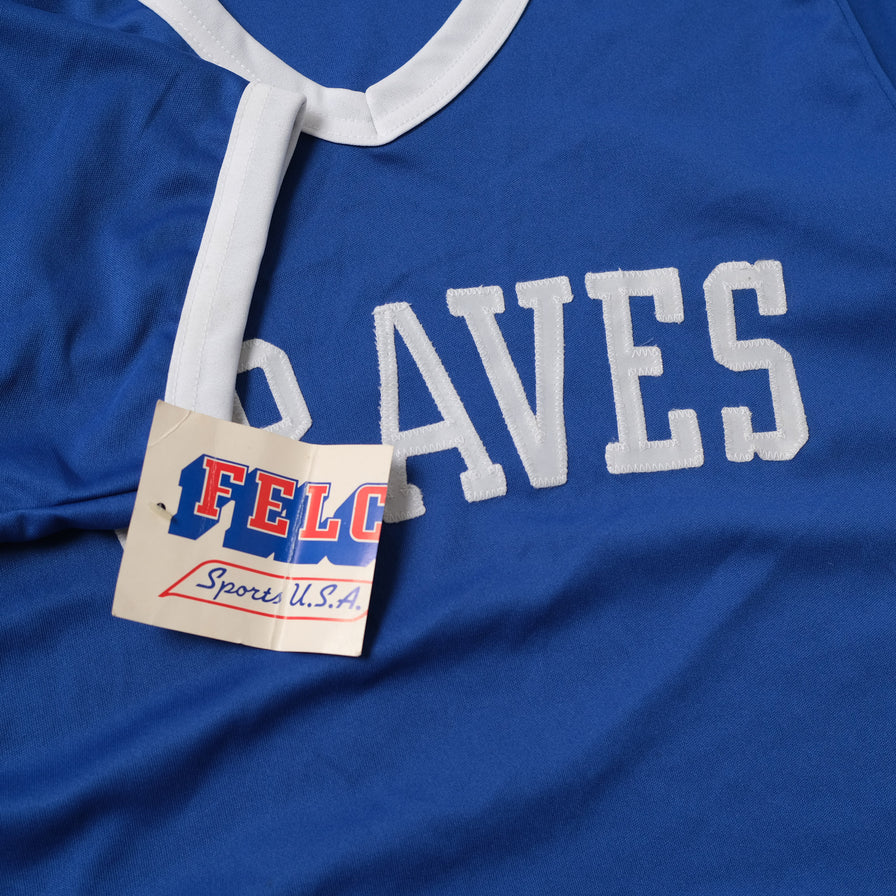 Vintage Deadstock Atlanta Braves Jersey Medium