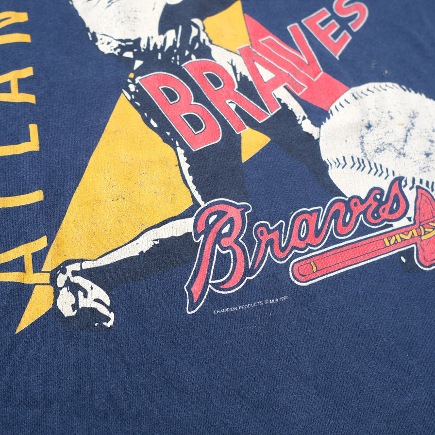 Vintage 1992 Atlanta Braves T-Shirt Medium / Large