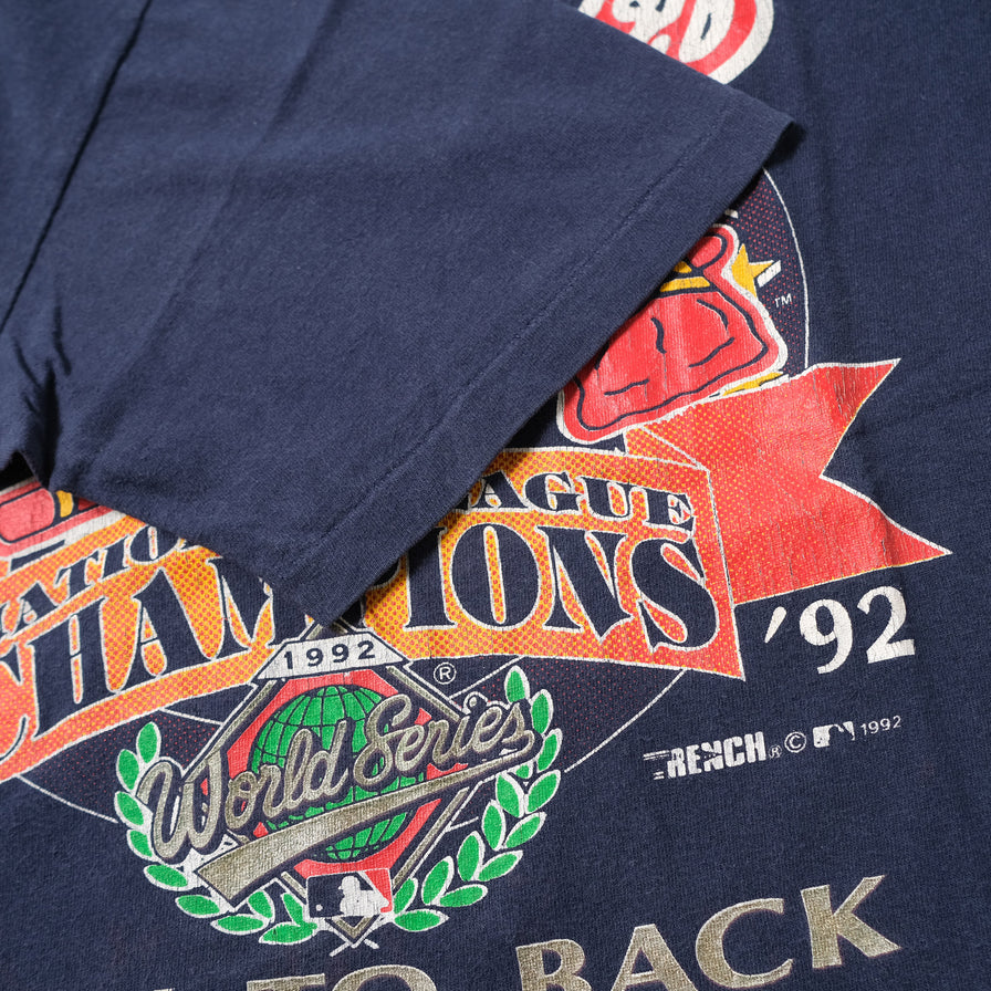 Vintage 1992 Atlanta Braves T-Shirt Medium / Large