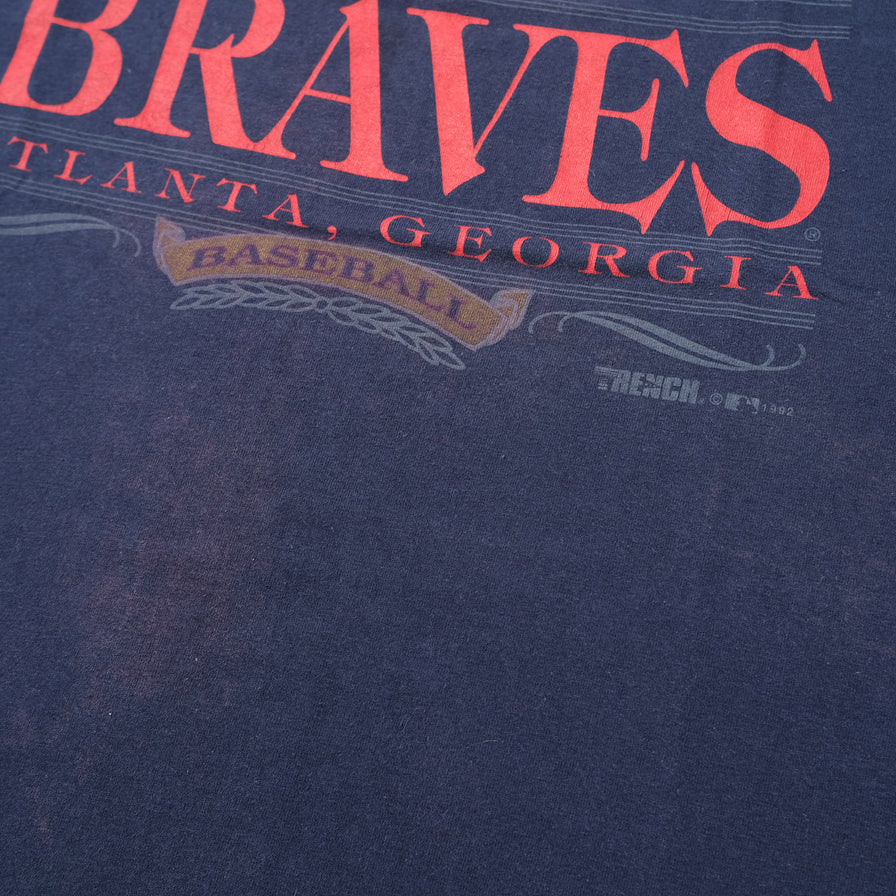 Vintage 1992 Atlanta Braves T-Shirt Large