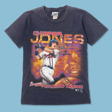 Vintage 2001 Chipper Jones T-Shirt Small