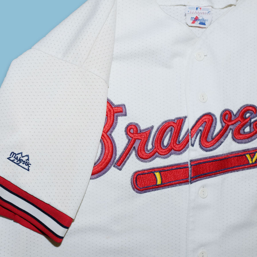 Vintage Atlanta Braves Baseball Jersey XLarge - Double Double Vintage