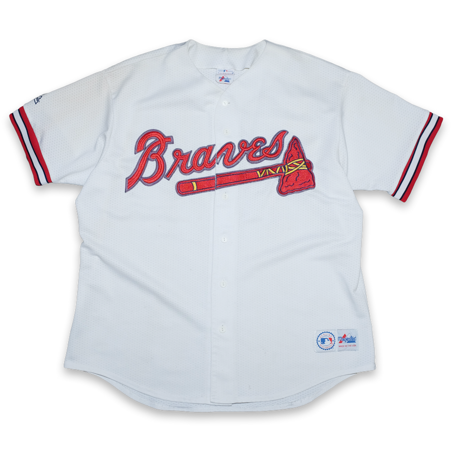 Majestic Baseball Jersey – Atlanta Braves – Made In Usa