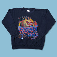 Vintage 1995 Atlanta Braves Sweater Large / XLarge